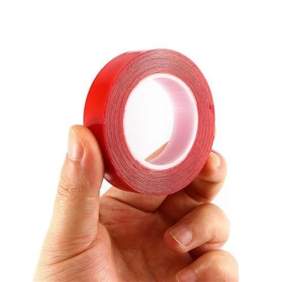 BUFFER® 2 Metre Güçlü Yapışkanlı Çift Taraflı Slikon Pratik Şeffaf Bant - 2