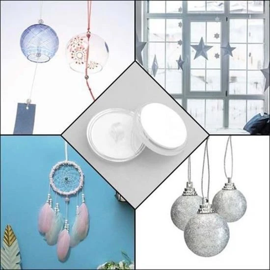 BUFFER® 20 Adet Şeffaf Yuvarlak 3 Cm Çaplı Güçlü Disk Yapışkanlar - 3