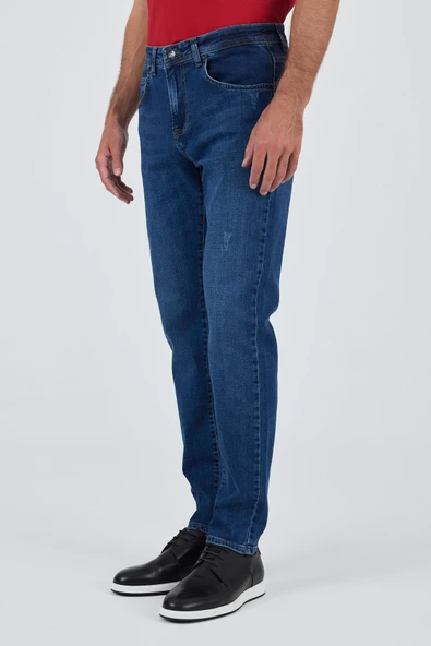 Mavi Gabardin 5 Cep Düz Paça Casual Slim Fit Pamuklu Denim Pantolon 1023250150 - 2