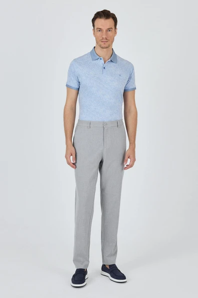 Gri Esnek Yandan Cepli Casual Standart Fit Jogger Pantolon 1003250119 - 2