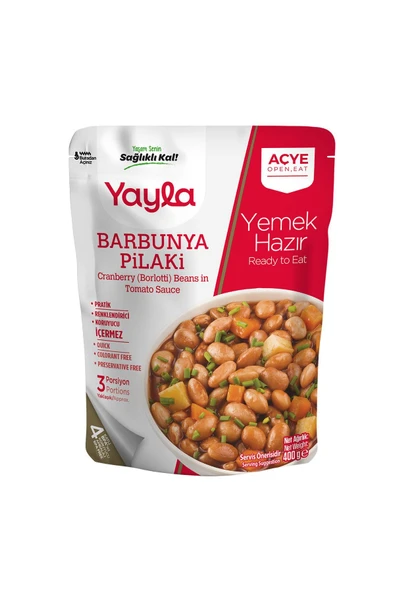 Yayla Barbunya Pilaki 400 gr ürün görseli 1