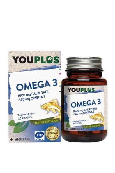 Youplus Omega 3 30 Kapsül ürün görseli 1