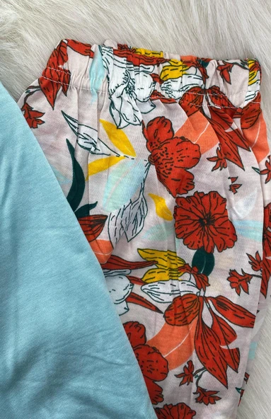 Kadın Düğmeli Uzun Kol Pijama Takımı Senfoni - 10274 - 4