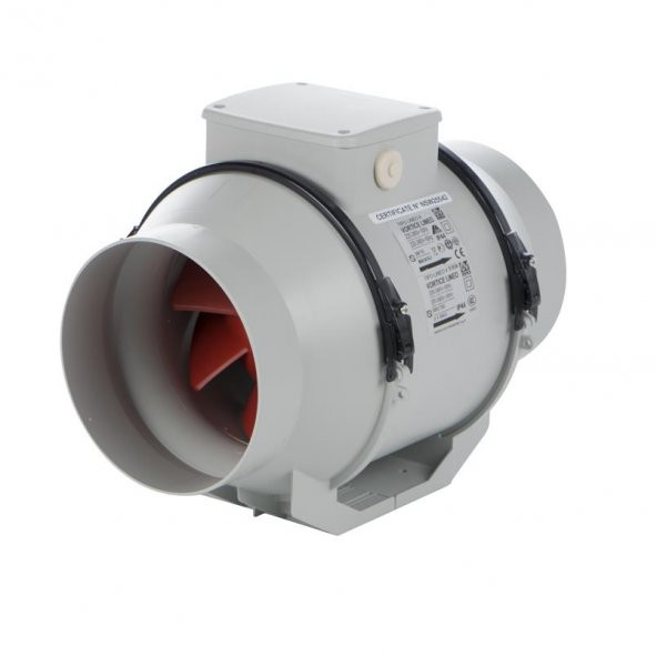 Vortice Lineo 125 V0 Laboratuvar Kütüphane Zirai Dolap Havalandırma Fanı m3/h 250/365 Ses 33.9/43 Max °C : 60 AGMair Agm Havalandırma