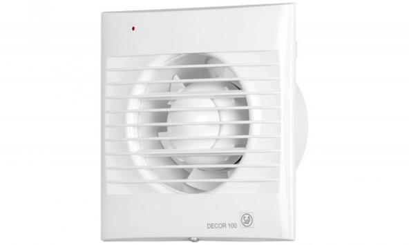Soler Palau Decor 100 C Aksiyel Egzoz Fan Neon Işık Göstergeli çağ değeri 100mm Debi değeri 95 m³/h Ortam Havalandırma AGMair - 1