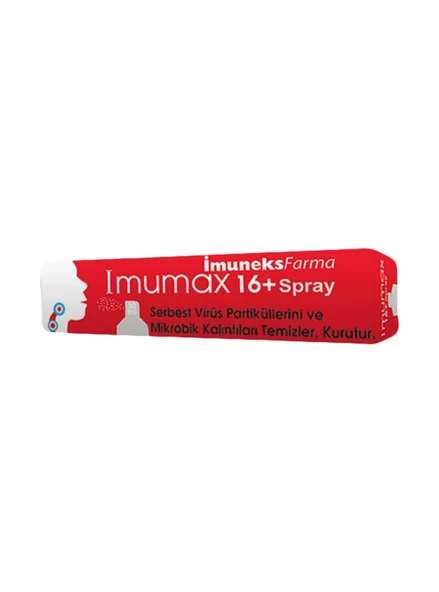 İmuneks Imumax 16+ Boğaz Spreyi 30 ml
