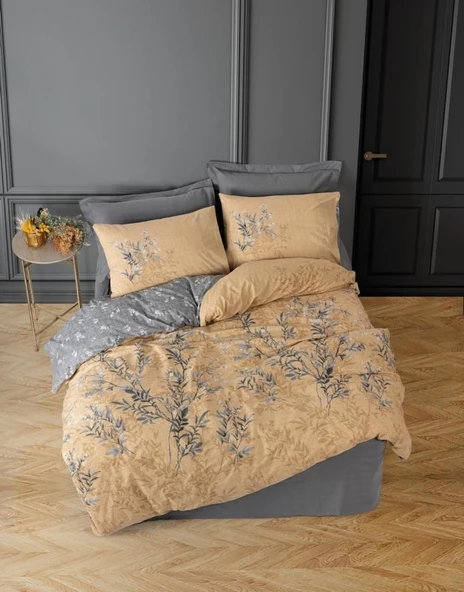 Cotton Box Çift Kişilik Nevresim Takımı Vera Gri