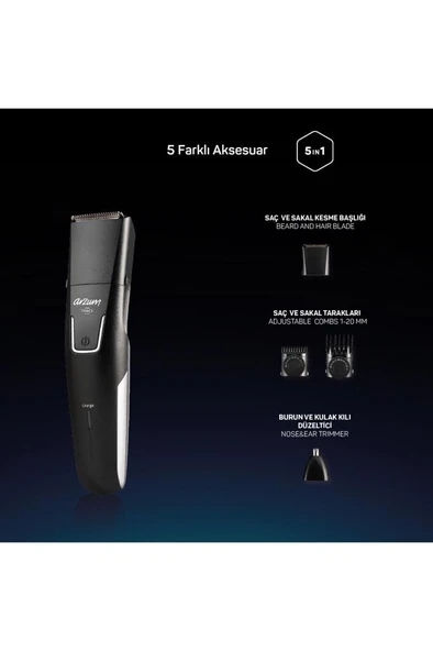 Ar5200 Trace 5 In 1 Erkek Bakım Seti - Siyah - 5