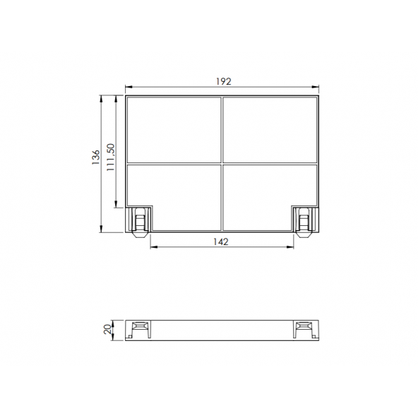 FRANKE - FABER - ELİCA - ELECTROLUX EFF 70 KARBON FİLTRE - 2