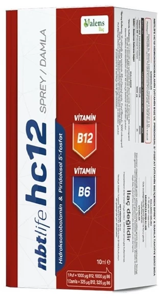Nbt Life HC12 Sprey Damla 10ml