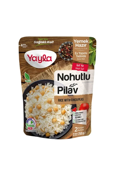 Yayla Nohutlu Pirinç Pilavı (250 Gr x 12)