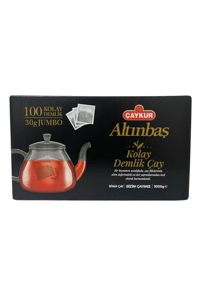 Çaykur Altınbaş Demlik Poşet 3000 gr (30GRx100 Ad.)