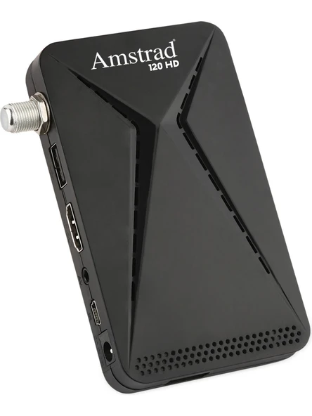 Amstrad 120 Hd - Mini Hd Uydu Alıcısı - ( Kanallar Yüklü - Tkgs - USB - HDMI ) - 2