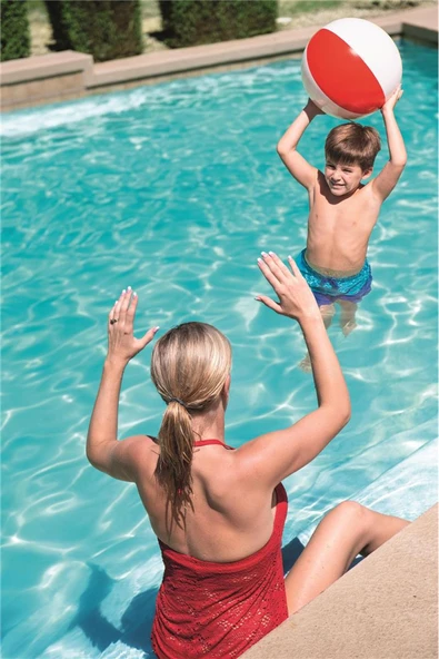 Deniz Topu 51 Cm ile Havuz ve Plajlarda Renkli Retro Rüzgarı! - 4