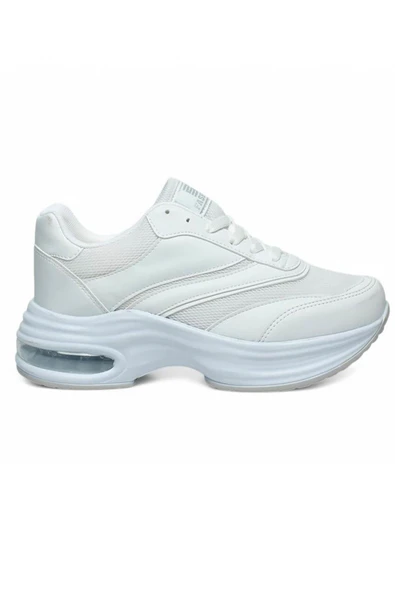 Celira Drk Beyaz Fileli Kadın Sneaker Spor Ayakkabı - 1