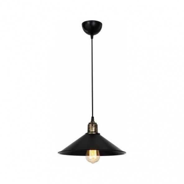 Modern Salon Yemek Masası Avizeler Tavan Sarkıt Aydınlatma Tekli Siyah Rustik Retro Yuvarlak Mutfak