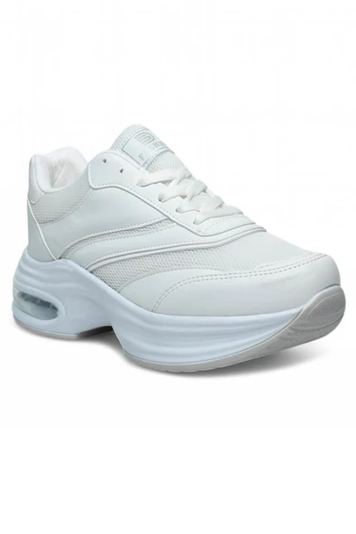 Celira Drk Beyaz Fileli Kadın Sneaker Spor Ayakkabı - 3