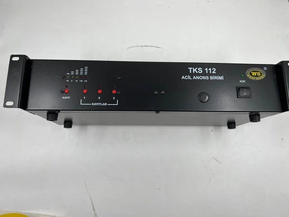 Westsound TKS-112 ACL Acil Anons Ve Mesaj Kayıt Ünitesi ( OUTLET )