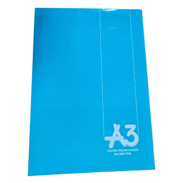 Bayındır Milimetrik Bloknot Teknik Resim 36 YP A3 Mavi