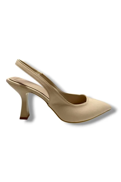 C-Shoes 809-25 Arkası Açık Kısa Topuk Kadın Ayakkabı - 2