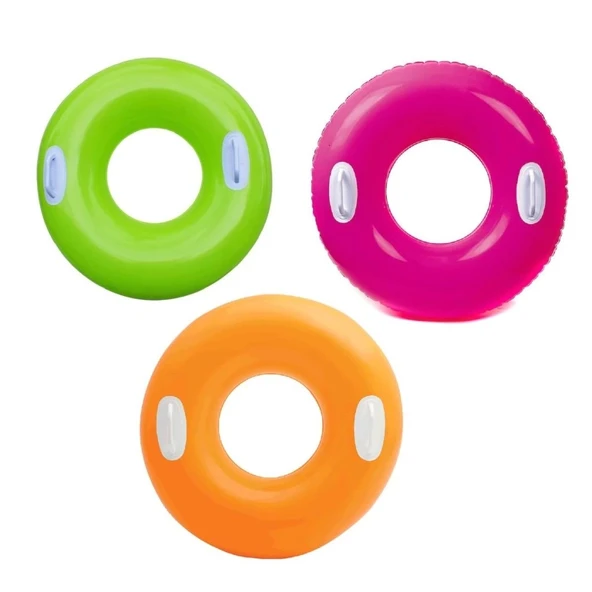 Tutamaçlı Parlak Simit – Kolay Taşınabilir, Eğlenceli Deniz Simidi - 2