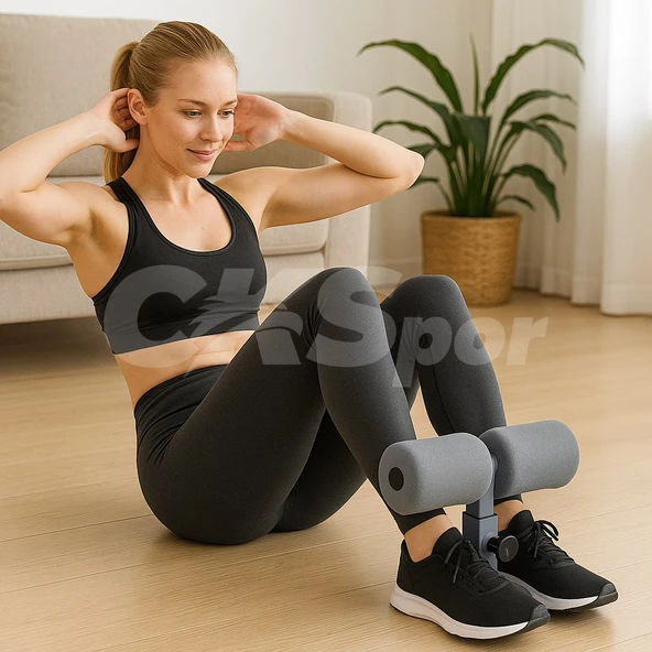Vantuzlu Mekik Çekme Spor Aleti Karın Egzersizi Evde Spor Egzersiz CKS-1