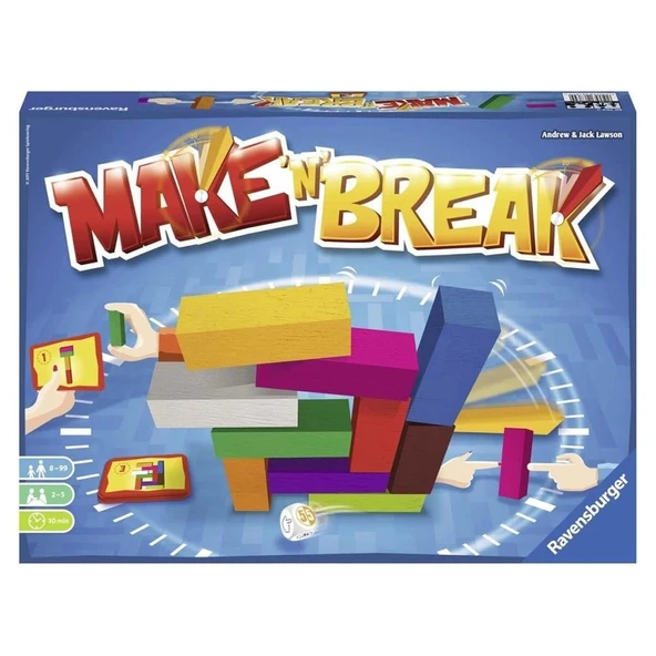 Blok ve Zeka Oyunu Make’n Break – Eğitici Zaman Yönetimi Oyunu