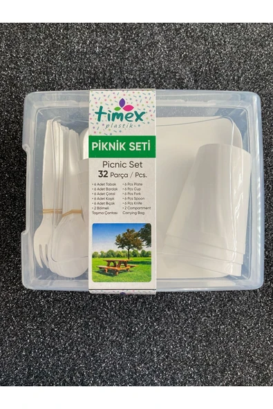 Timex Piknik Seti 6 Kişilik 32 Parça ürün görseli