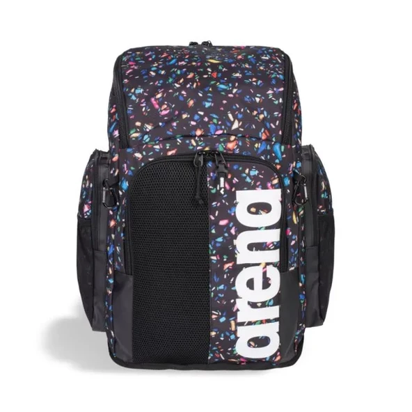 Arena Spiky III Backpack 45 Confetti Black Yüzücü Sırt Çantası 006272133