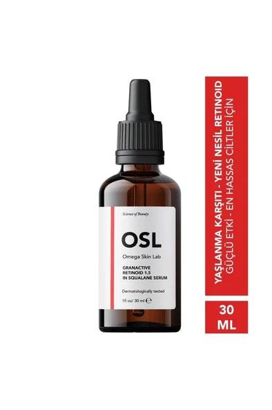 OMEGA SKIN LAB Granactive Retinoid %1.5 In Squalene Serum 30 ml