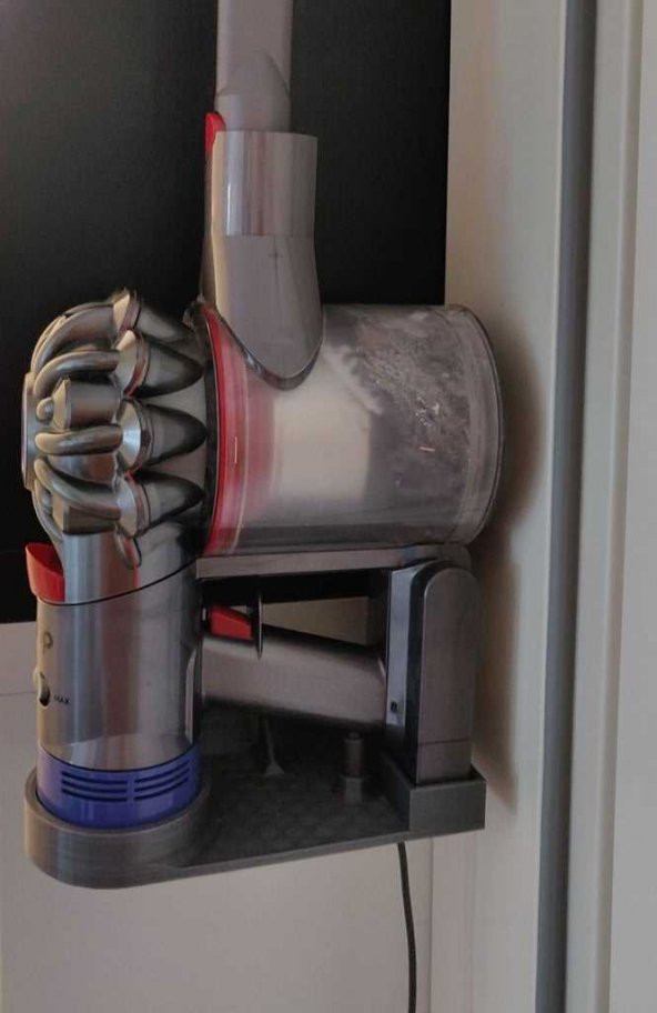 Dyson Duvar Montajı Aparatı Tutucu Raf Stand Düzenleyici Gri