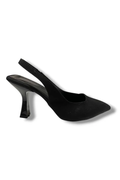 C-Shoes 809-25 Arkası Açık Kısa Topuk Kadın Ayakkabı - 5