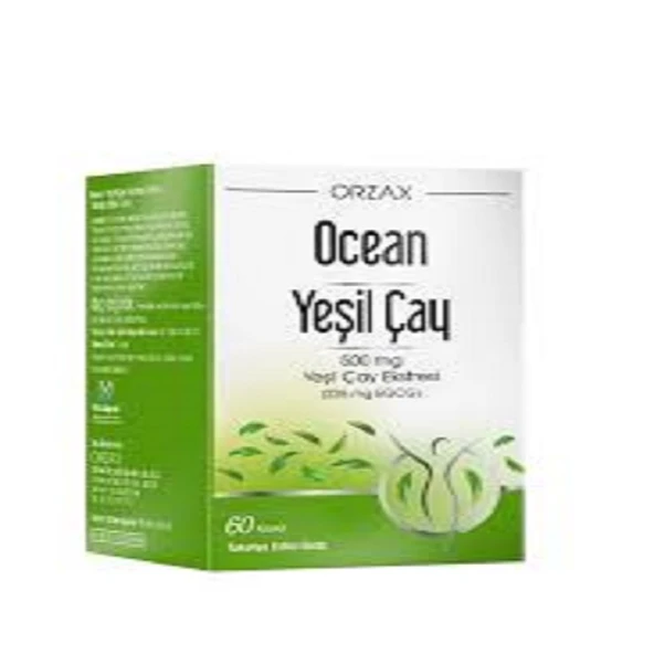 Ocean Yeşil Çay 500mg 60 Kapsül