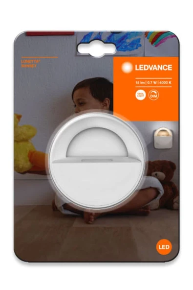Ledvace Led Sunset 4000K 15lm IP20 Kırık Beyaz Işık Gece Lambası - 4