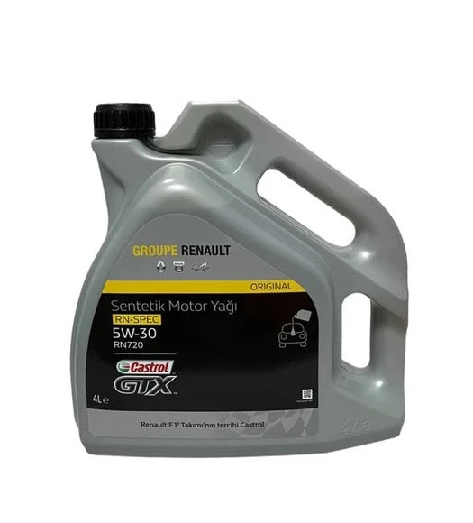 Castrol GTX RN-Spec RN720 5W-30 4 lt Motor Yağı - 2023