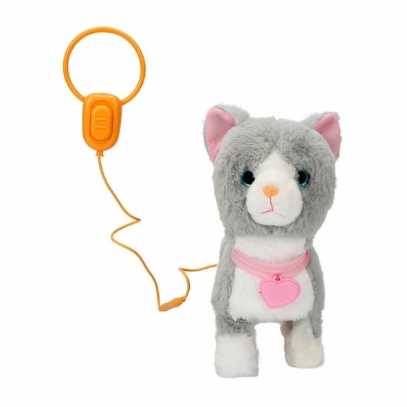 Sevimli Kedi Gigi – Sesli ve Hareketli Peluş Oyuncak ile Etkileşimli Oyun - 5