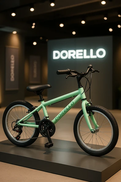 20 jant çocuk bisikleti dorello bisiklet 2070 model yeşil bisiklet - 2