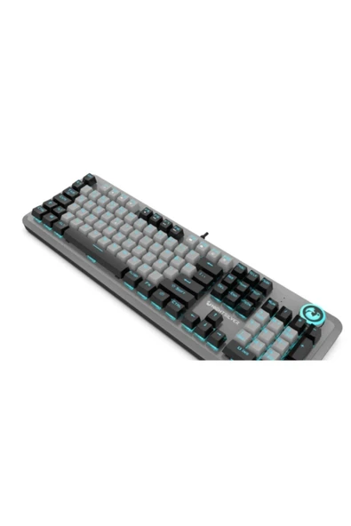 NIGHTSILVER Astra Red Kırmızı Switch Pbt Keycaps Çift Renk Gaming Mekanik Oyuncu Klavyesi Türkçe Q - 5