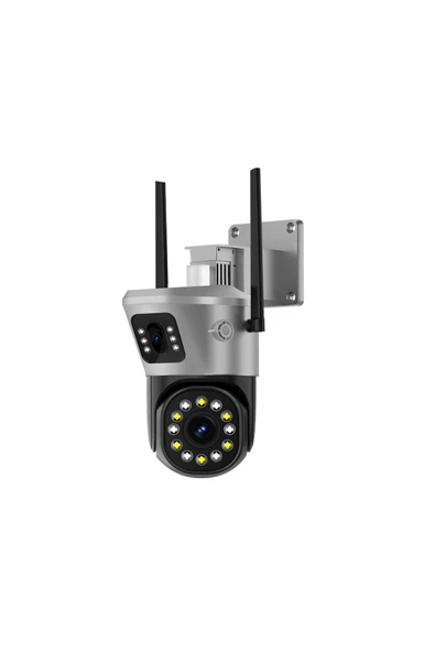 Sarftech 2 2 Mp Hd 4k Ip Kamera Wifi Özellikli Hareket Takipli Gece Sensörlü Güvenlik Kamerası Blm-48 - 2