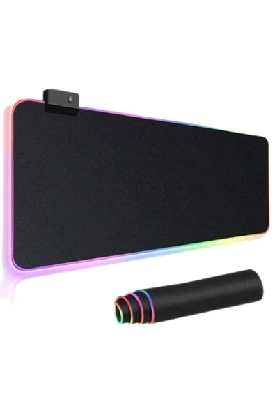 Antech Rgb Düz Siyah 80*30 Cm Gaming Oyuncu Mousepad - 3
