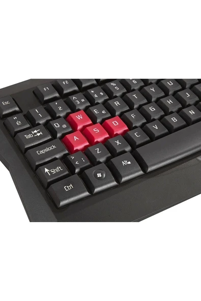Everest Kmx-88 Usb Kablolu Siyah Gaming Q Klavye Mouse Set - 3