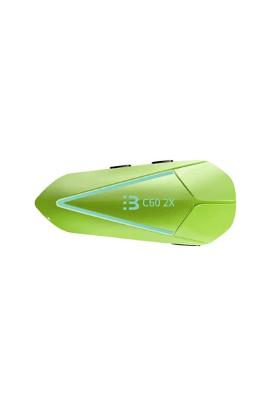 Sarftech 2X Bağlantılı Telsizli Bluetooth 5.3 Motosiklet Kask Kulaklık Intercom Motorsiklet Interkom C60-2X - 2