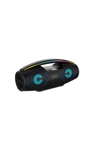 Fulltech 20watt Bluetooth 5.0 Mikrofonlu Kareoke Sistem Taşınabilir Ses Sistemi Speaker Hoparlör - 4