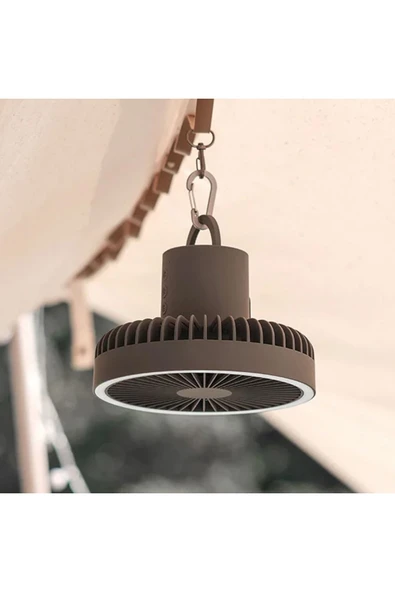 Sarftech 360° Dönebilen Süper Sessiz Ayarlanabilir Çıkarılabilir Kamp Tipi Soğutucu Vantilatör Fan Bmfn11 - 2