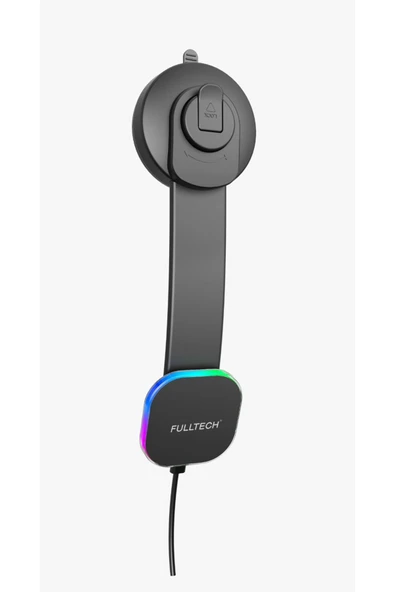 Sarftech RGB Zarif Tasarım 1.Sınıf Mıknatıslı 360° Dönen Başlıklı Sarj Özellikli Araç Içi Telefon Tutucu - 4