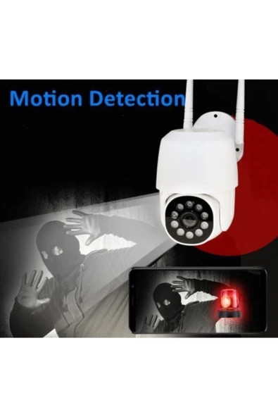 Sarftech Dış Ve Iç Mekan 360° Gece Görüş Sensörlü Harekete Duyarlı 1080p 4k Ip Güvenlik Kamerası - 3