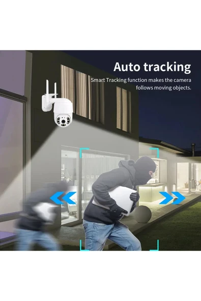 SECULUDA Wifi Smart Ip Güvenlik Kamera Motorlu 1080p 2mp - 5