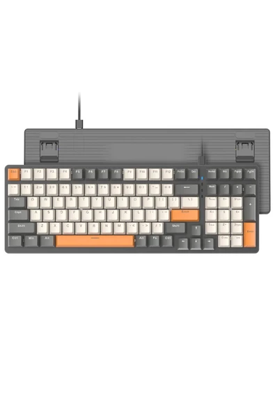 Sarftech Ziyoulang K3 Mekanik 104 Tuş Pro Gaming Reinbow Red Switch Hot Swappable Gaming Oyuncu Klavyesi - 2