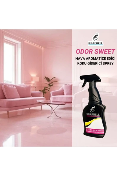 KRAFHELL Platzen Odor Oda Parfümü ve Hava Aromatize Edici SWEET 500 ml - 3