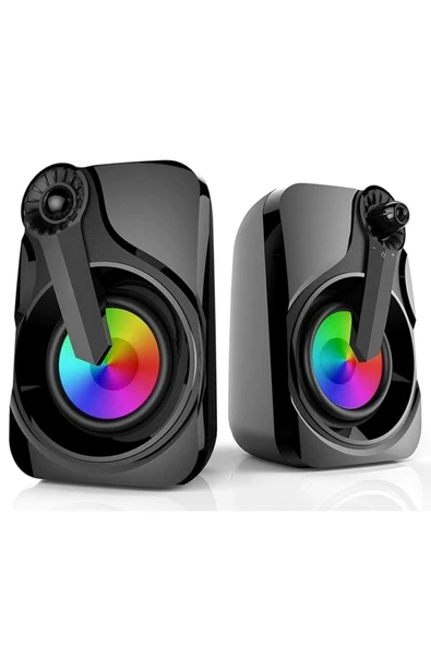 Mikado Md-x27 3wx2 Usb Led Işıklı Hoparlör Set - 3